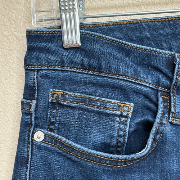 FRAME Le Crop Mini Boot Jeans Size 29 Blue Majesty Wash Cropped Flare - Picture 6 of 10